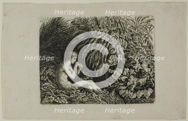 Youth Playing Pipes of Pan, 1800. Creator: Carl Wilhelm Kolbe the elder.