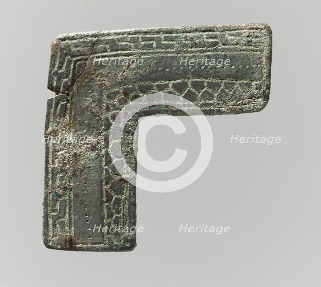 Flat Ornament, Frankish, 7th century (?). Creator: Unknown.