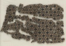 Silk Fragment, 1300s. Creator: Unknown.