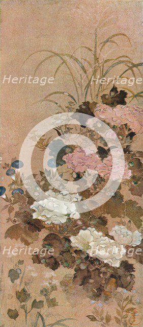 'Summer Flowers', c1615. Artist: Sôtatsu.