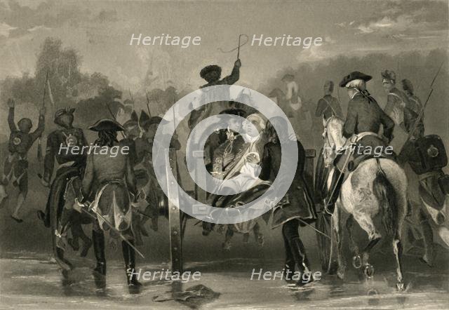 'Braddock's Retreat', (1877). Creator: Unknown.