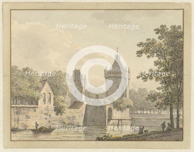 Castle De Pol in Vianen, 1769. Creator: Johann Heinrich Muntz.