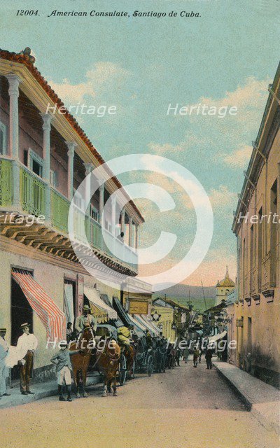 American Consulate, Santiago de Cuba, c1911. Artist: Unknown