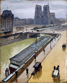 Rainy Day, Notre Dame de Paris', 1910.