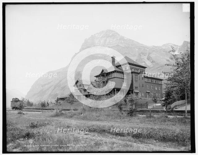 Mt. Stephen House, Field, British Columbia, (1902?). Creator: Unknown.