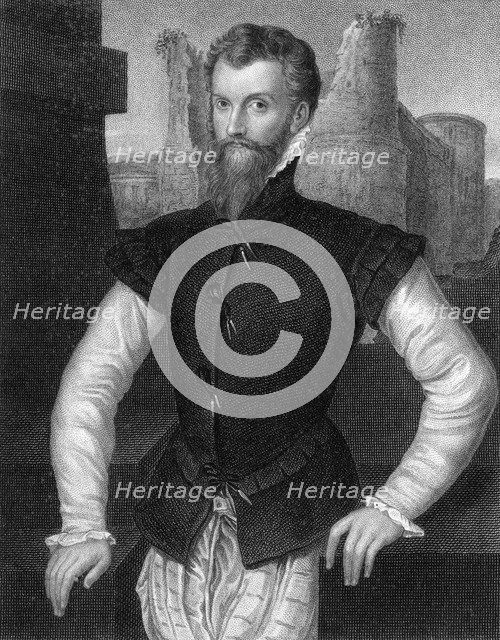 Edward Courtenay, 1st Earl of Devon (c1527-1556), 1824.Artist: W Freeman