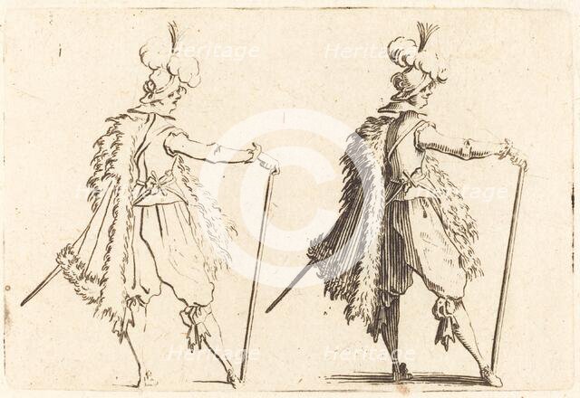 Gentleman with Cane, c. 1622. Creator: Jacques Callot.
