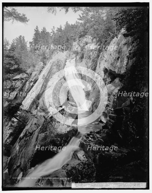 Cascade near Lake Dunmore, Green Mountains, between 1900 and 1906. Creator: Unknown.