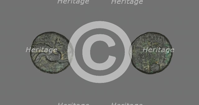 Coin Depicting a Griffin, 300-30 BCE. Creator: Unknown.