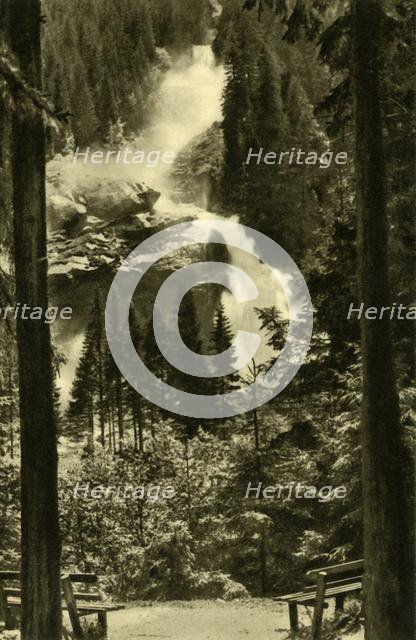 The Krimml Waterfalls, High Tauern National Park, Austria, c1935. Creator: Unknown.