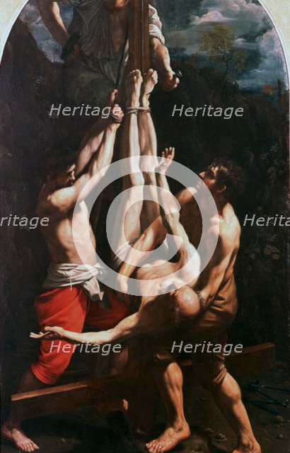 Crucifixion of St Peter', c1600-1642. Artist: Guido Reni