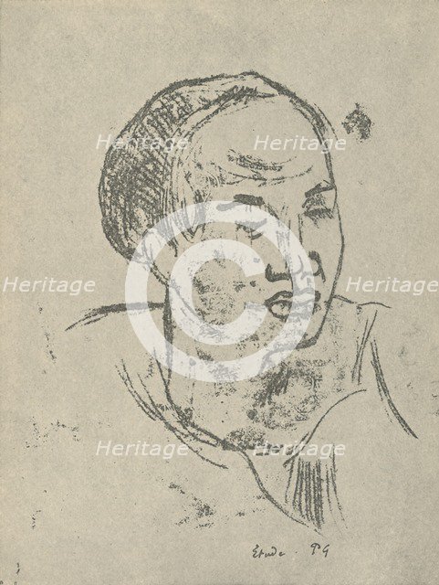 'Study', 1936. Artist: Paul Gauguin.