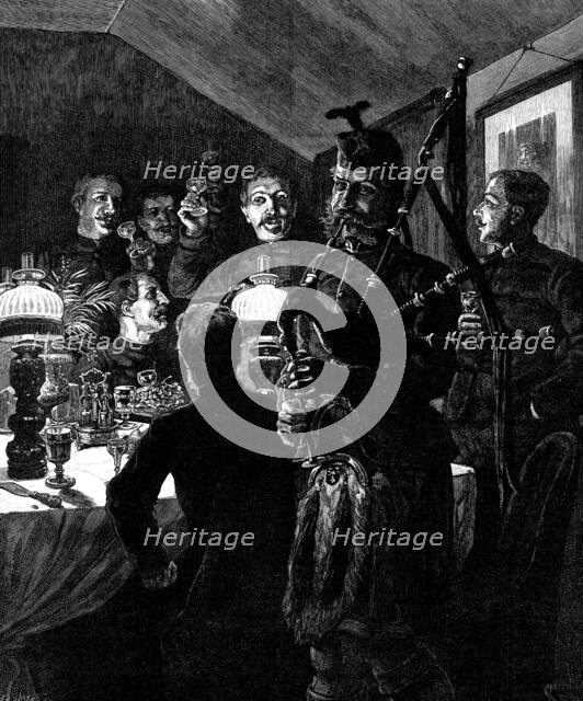 Troops for South Africa: the Eve of Departure, 1881. Creator: Eugène Froment.