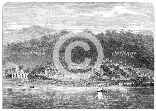 The town of Morant, Morant Bay, Jamaica, 1865. Creator: Unknown.