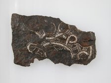 Belt Plate, Frankish, 4th-7th century. Creator: Unknown.