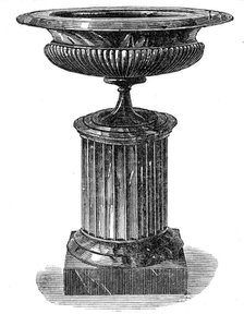 Cannel Coal Vase, 1845. Creator: Unknown.