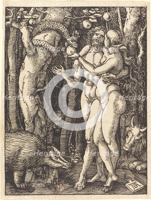 The Fall of Man, probably c. 1509/1510. Creator: Albrecht Durer.