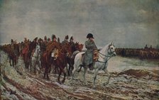'Napoleon during French Campaign of 1814', 1864, (c1915). Artist: Jean Louis Ernest Meissonier.