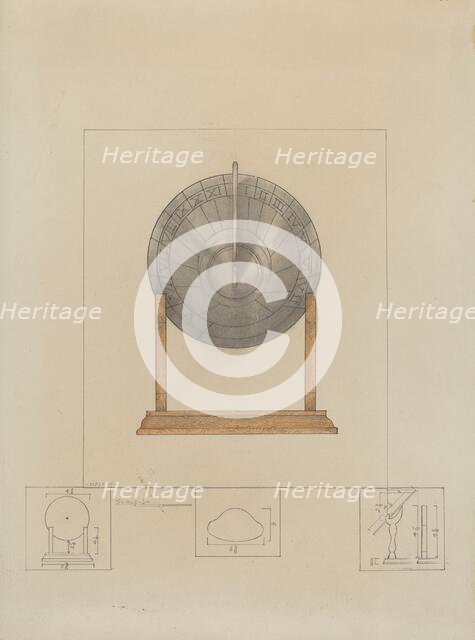 Sun Dial, c. 1936. Creator: Henry Meyers.