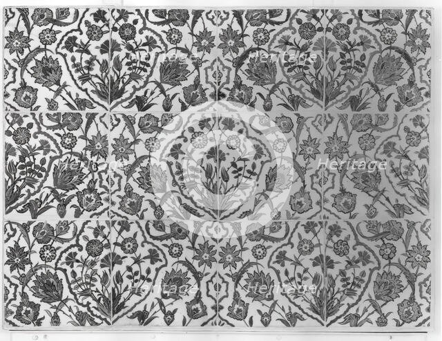 Tile Panel, Turkey, early 17th century. Creator: Unknown.
