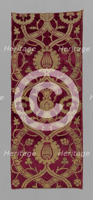 Panel, Turkey, 1550/75. Creator: Unknown.