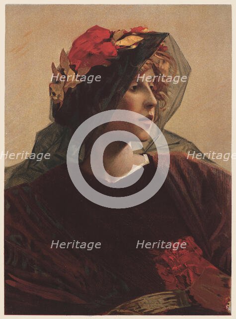 Impéria, ca 1899. Creator: Agache, Alfred (1843-1915).