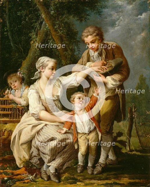 Bird's Nest, 1783-1785. Creator: Jean-Baptiste Charpentier the elder.