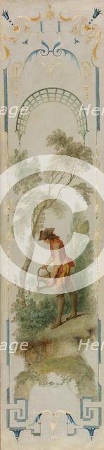 Wall Panals: The Gardener, Horticlture, The Vineyard, The See-Saw, The Swing, c. 1723-1727. Creator: Nicolas Lancret (French, 1690-1743).