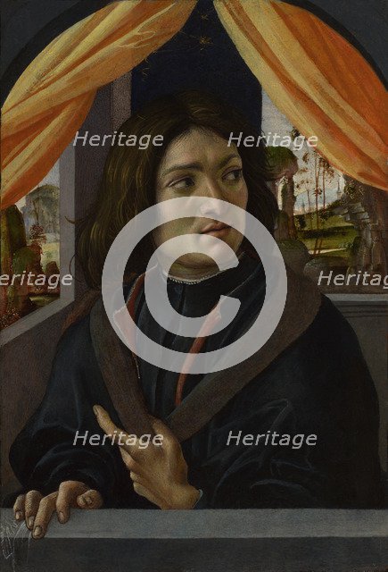 Portrait of a Man, c. 1500. Artist: Raffaellino del Garbo (1466-1524)