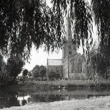 Holy Trinity Church, Stratford-upon-Avon, Warwickshire, c1955. Creator: Arthur Charles Kirby Ware.