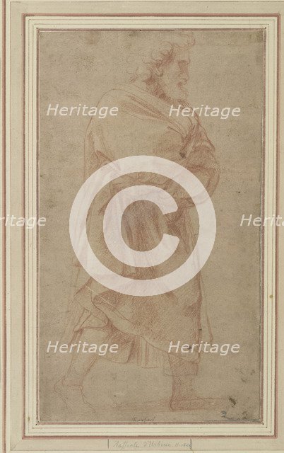 Saint Joseph (Study for the Madonna del Divino Amore), ca 1515.