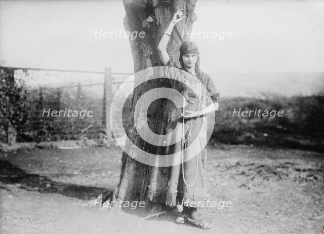 Louise Jorgensen in Indian dress, between c1910 and c1915. Creator: Bain News Service.