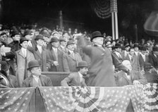Chas. Hyde opens American B.B. season, 1911. Creator: Bain News Service.