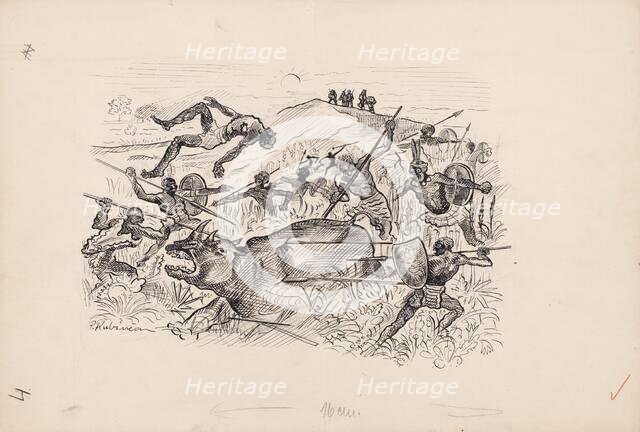 Stories in the wilderness - 5, 1939-1940. Creator: Arnold Peter Weisz-Kubincan.