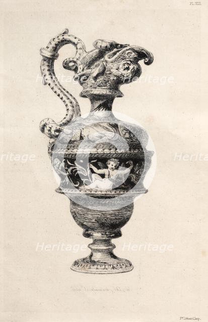 History of the Ceramic Art: A Descriptive and Philosophical Study of the Pottery...Plate I), 1877. Creator: Jules Jacquemart (French, 1837-1880).