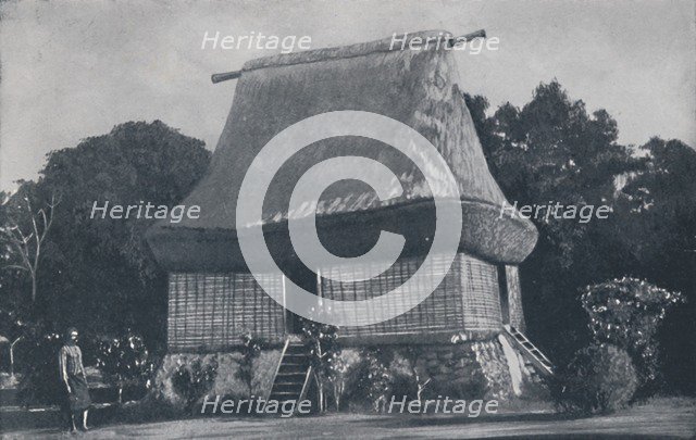 'Fijian House', 1924. Artist: Unknown.