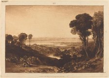 Junction of Severn and Wye, published 1811. Creator: JMW Turner.