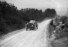 Salmson of J Higgs taking part in the North West London Motor Club Trial, 1 June 1929. Artist: Bill Brunell.