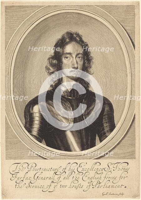 Lord Thomas Fairfax. Creator: William Faithorne.