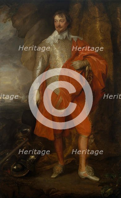 Robert Rich (1587-1658), Second Earl of Warwick, ca. 1632-35. Creator: Anthony van Dyck.