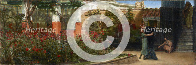 A Hearty Welcome, pre 1878. Artist: Sir Lawrence Alma-Tadema.