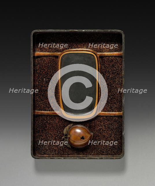 Inkstone Case, 19th century. Creator: Unknown.