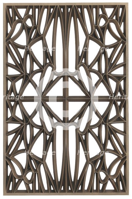 Corona panel designed for NMAAHC (Type A: 65% opacity), ca. 2013. Creators: Peerless Pattern Works, Morel Industries, Dura Industries, Northstar Contracting.