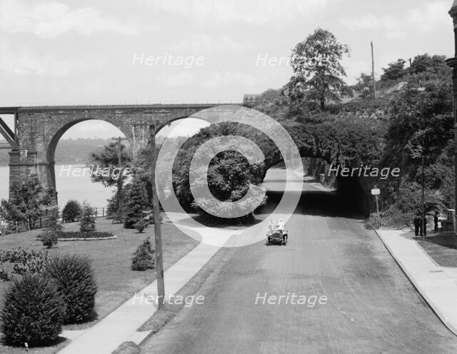 The Tunnel, River Drive, Fairmount Park, Philadelphia, Pa., c.between 1910 and 1920. Creator: Unknown.