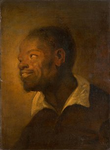 Head of a Black African, c1640-1650. Creator: Follower of Anthony van Dyck.
