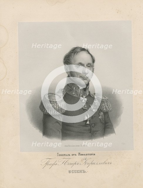 Portrait of General Peter Kirillovich Essen (1772-1844).