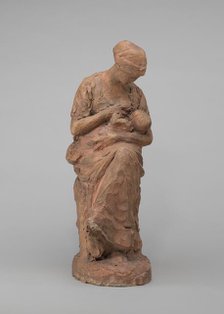 Mother and Child, c. 1873. Creator: Jules Dalou.
