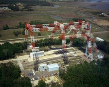 Drop Test at Lunar Landing Research Facility, 1974. Creator: NASA.