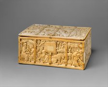 Casket with Scenes from Romances, French, ca. 1310-30. Creator: Unknown.