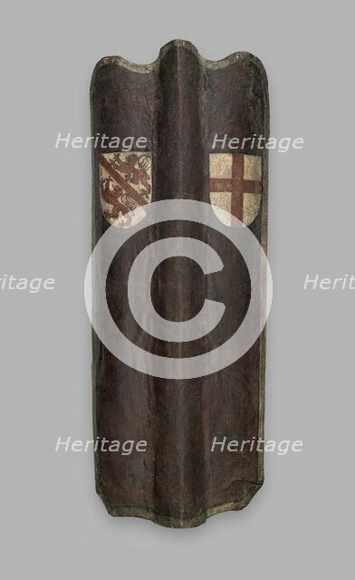 Pavise with the Arms of Winterthur and Saint George, Winterthur, c. 1440—c.1460. Creator: Unknown.